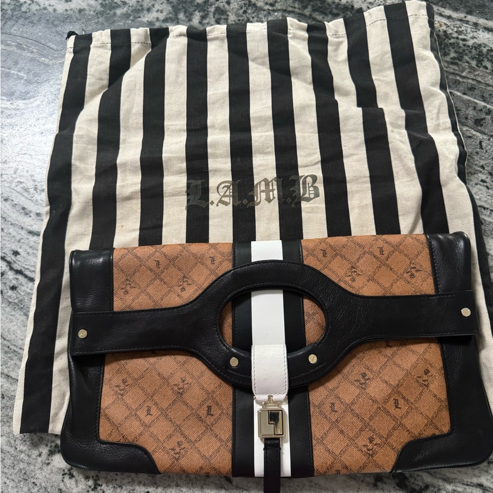 L.A.M.B clutch handbag!!
